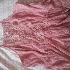 Rue21 lace detail halter top